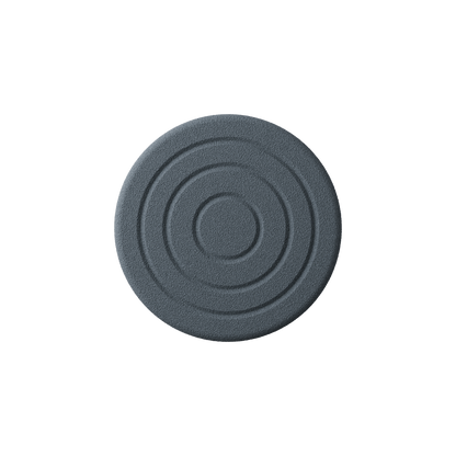After using the standard diamond disc, the ceramic honing disc removes any burr and refines the grinding result. Its integrated grooves remove grinding dust from the blade and in this way ensure a smooth edge.