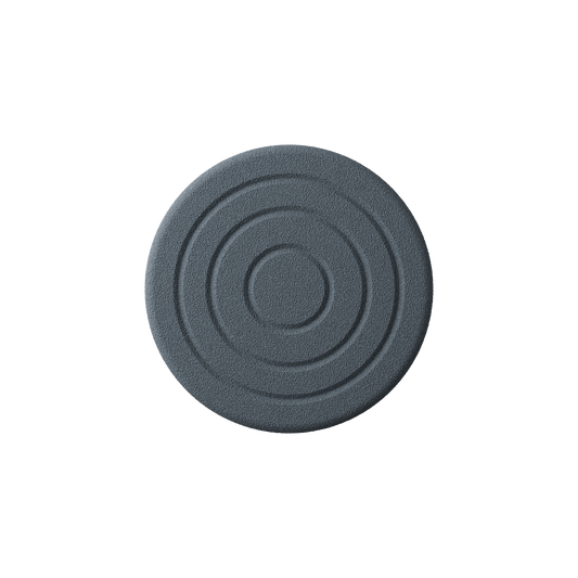 After using the standard diamond disc, the ceramic honing disc removes any burr and refines the grinding result. Its integrated grooves remove grinding dust from the blade and in this way ensure a smooth edge.