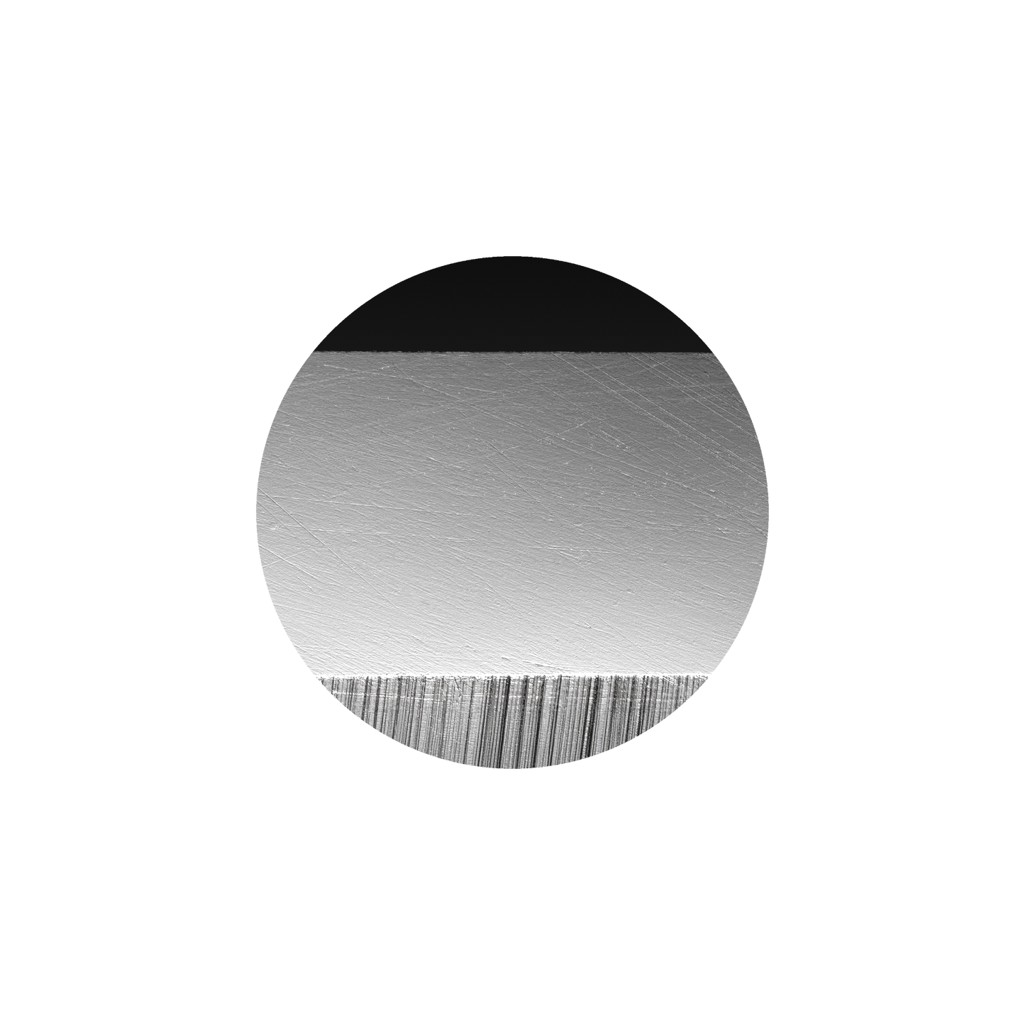 After sharpening using the HORL® whetstones fine and extra fine, additional use of the HORL® Kagami allows you to achieve an incredible mirror-like sharpness that sets new standards both optically and measurably.